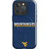 West Virginia University Blue Wood Floor iPhone 16 Pro Magsafe Impact Case